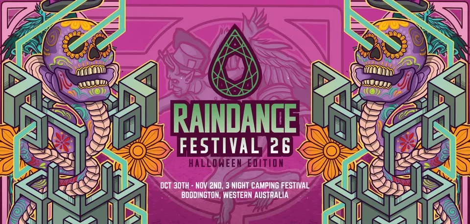 Rain Dance Festival 2026 - HALLOWEEN EDITION (18+, BYO) poster