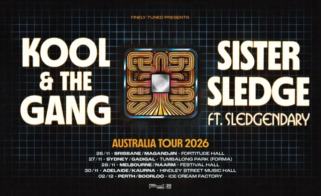 Kool & The Gang + Sister Sledge feat. Slegendary [Perth] poster
