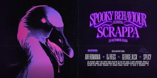 SPOOKY BEHAVIOUR STARRING SCRAPPA poster