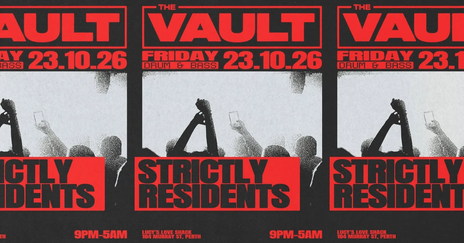 The Vault | Fridays: Strictly Residents poster