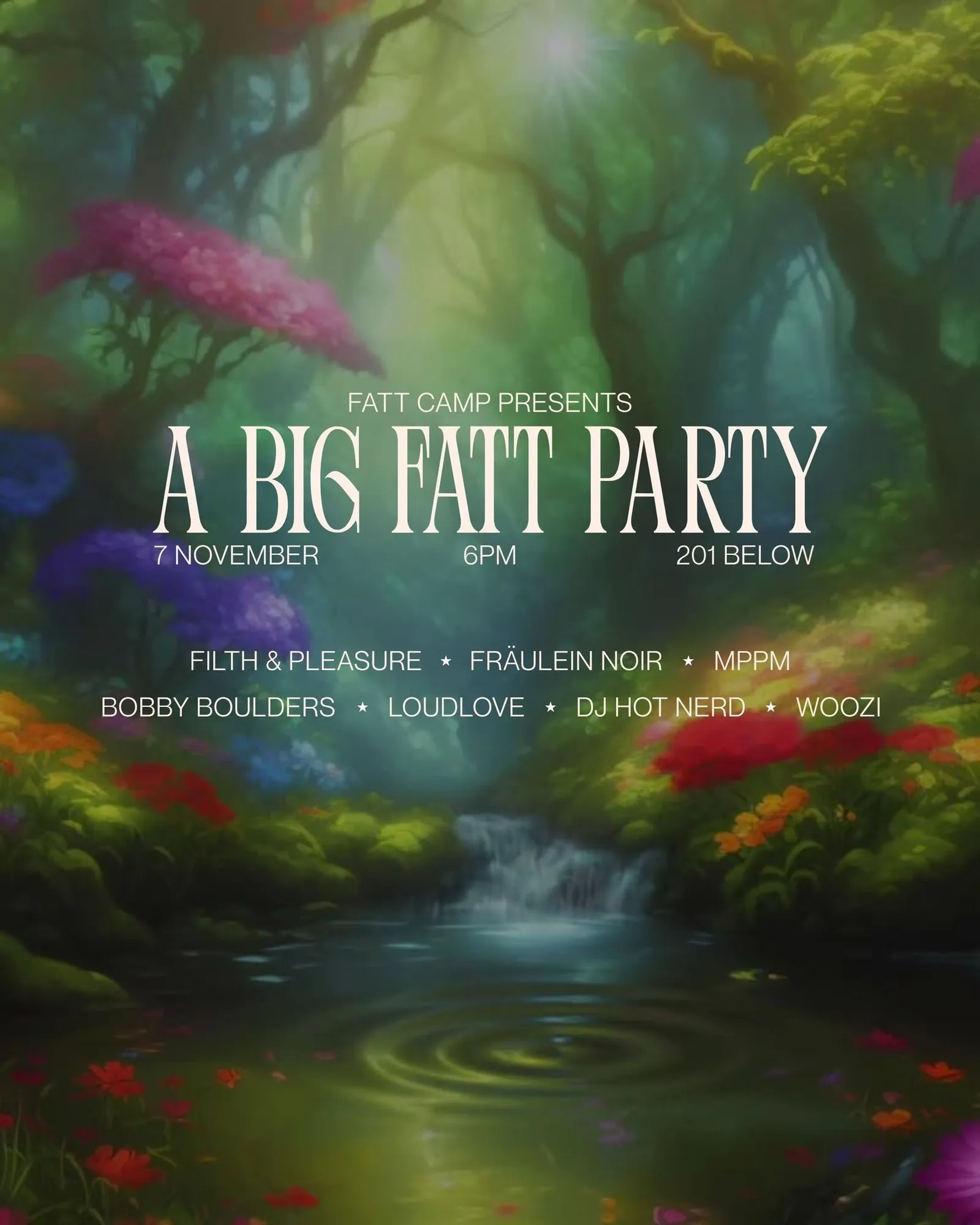 A Big FATT Party poster