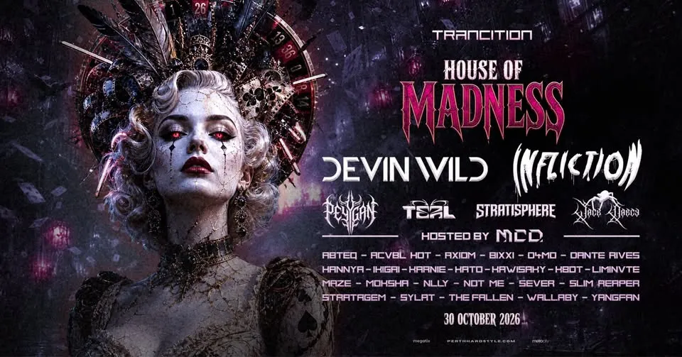 Trancition Presents House of Madness 2026 poster