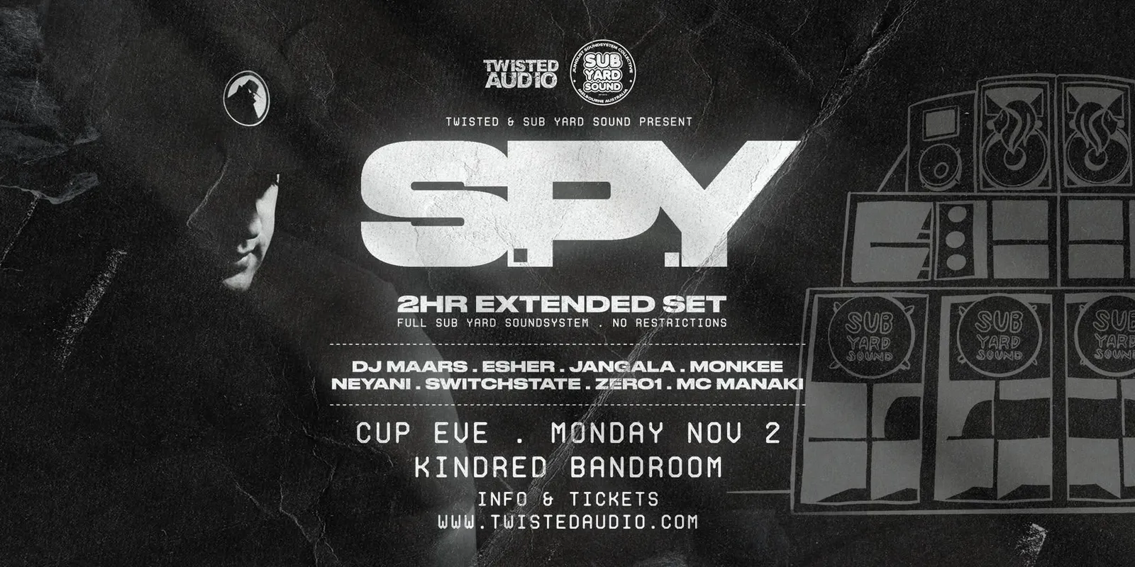 S.P.Y - Melbourne poster