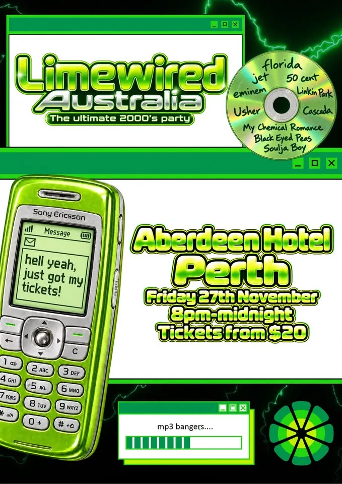 Limewired - Perth poster
