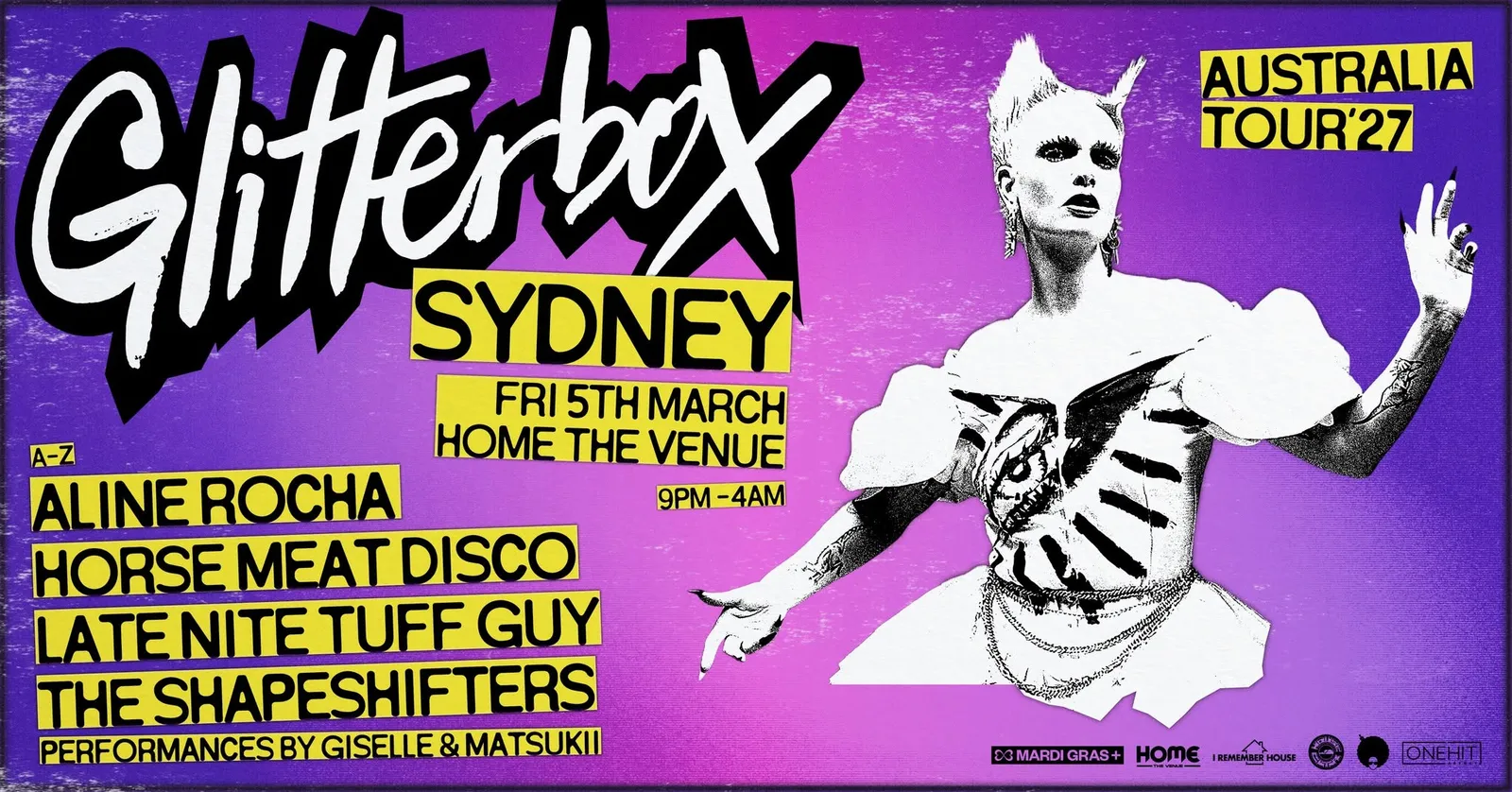 Glitterbox Sydney 2027 poster