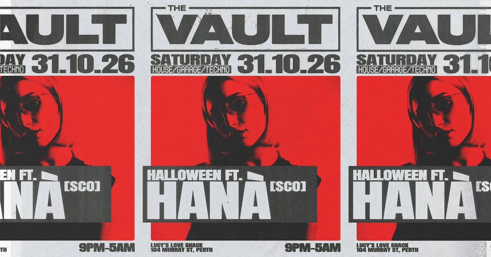 The Vault | Saturdays: Halloween ft. HANÀ (SCO) poster