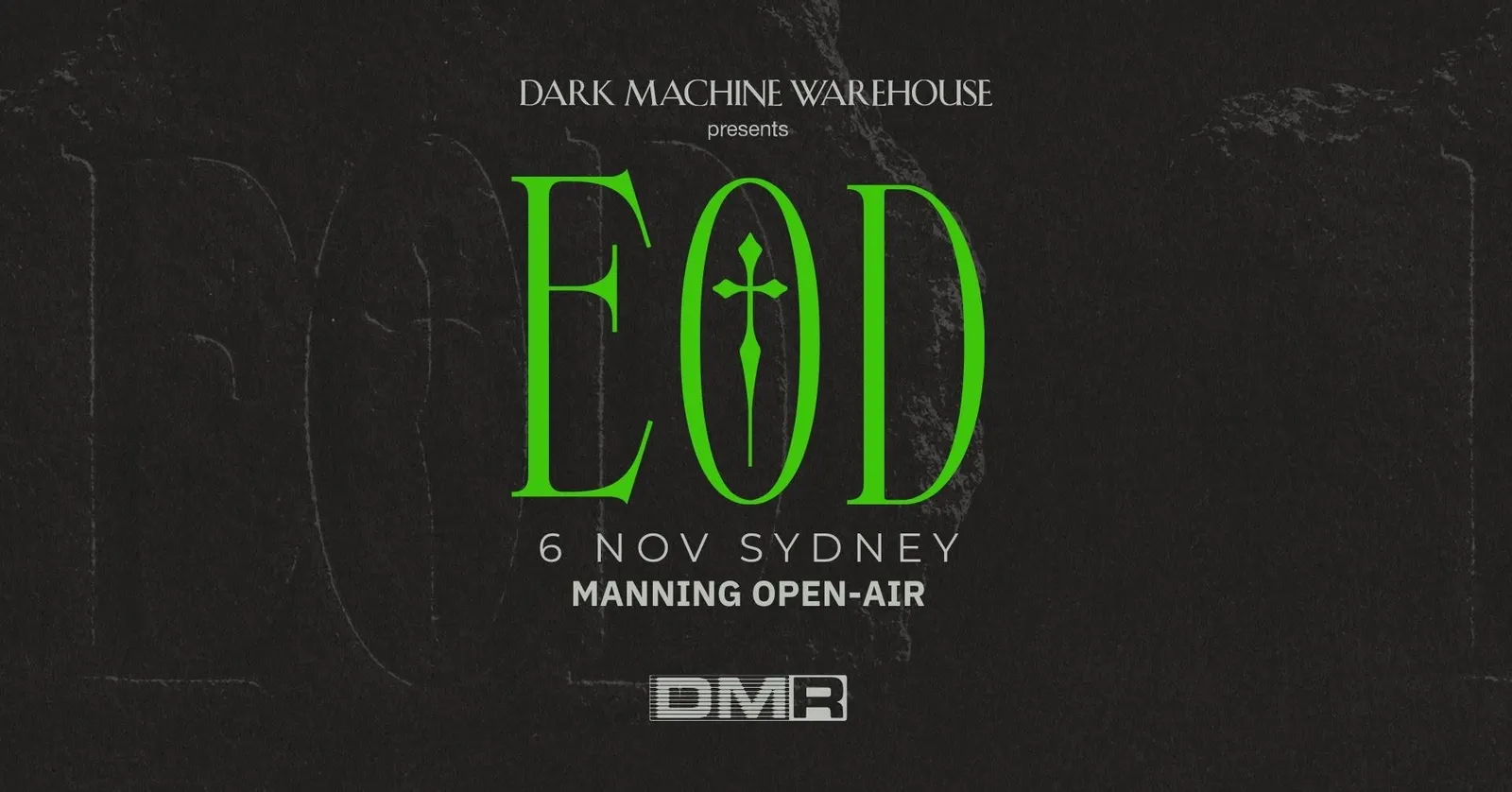 END OF DAYS SYDNEY poster