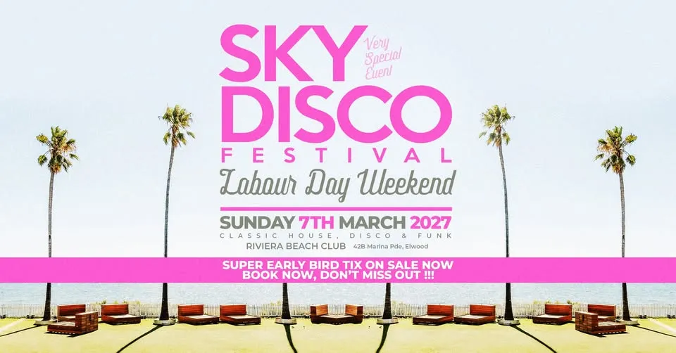 Sky Disco Festival 2027 poster