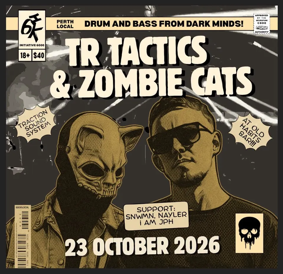 TR Tactics and Zombie Cats poster