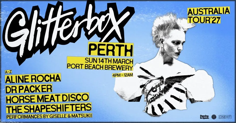 Glitterbox Perth 2027 poster