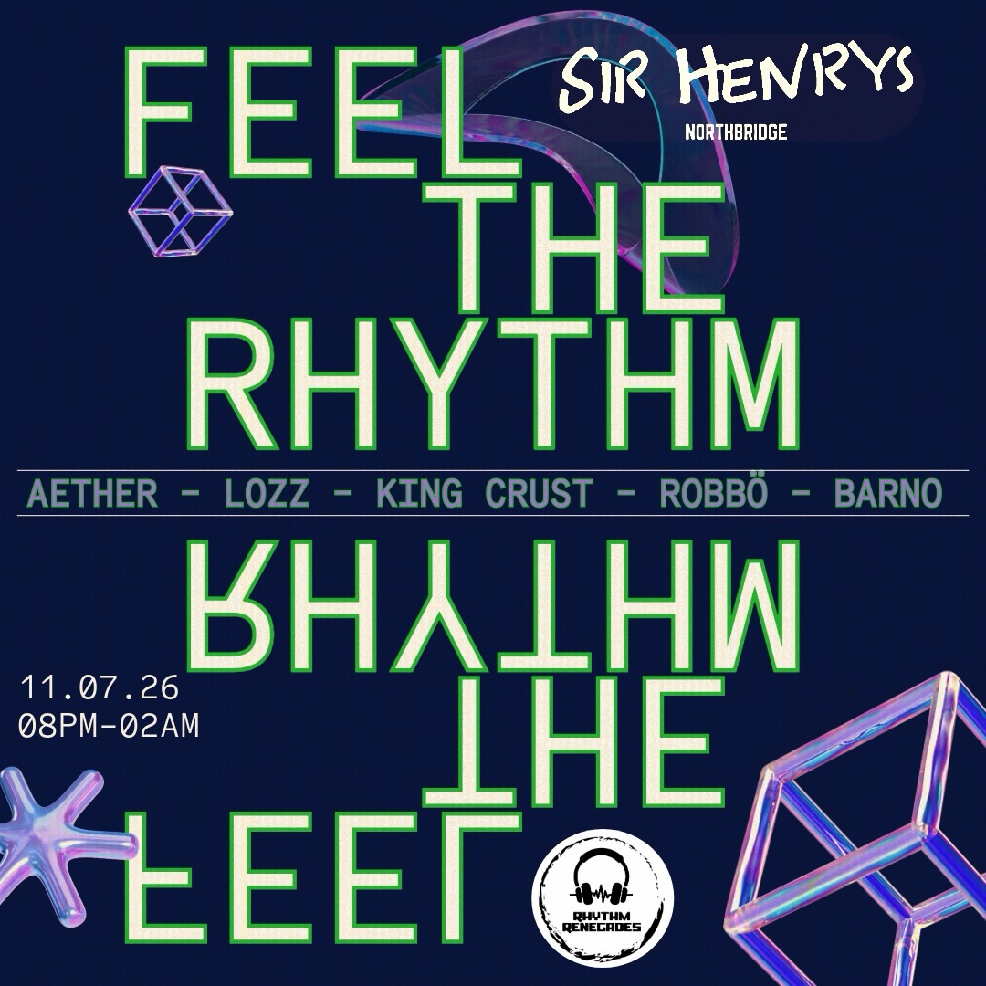Rhythm Renegades Saturday poster