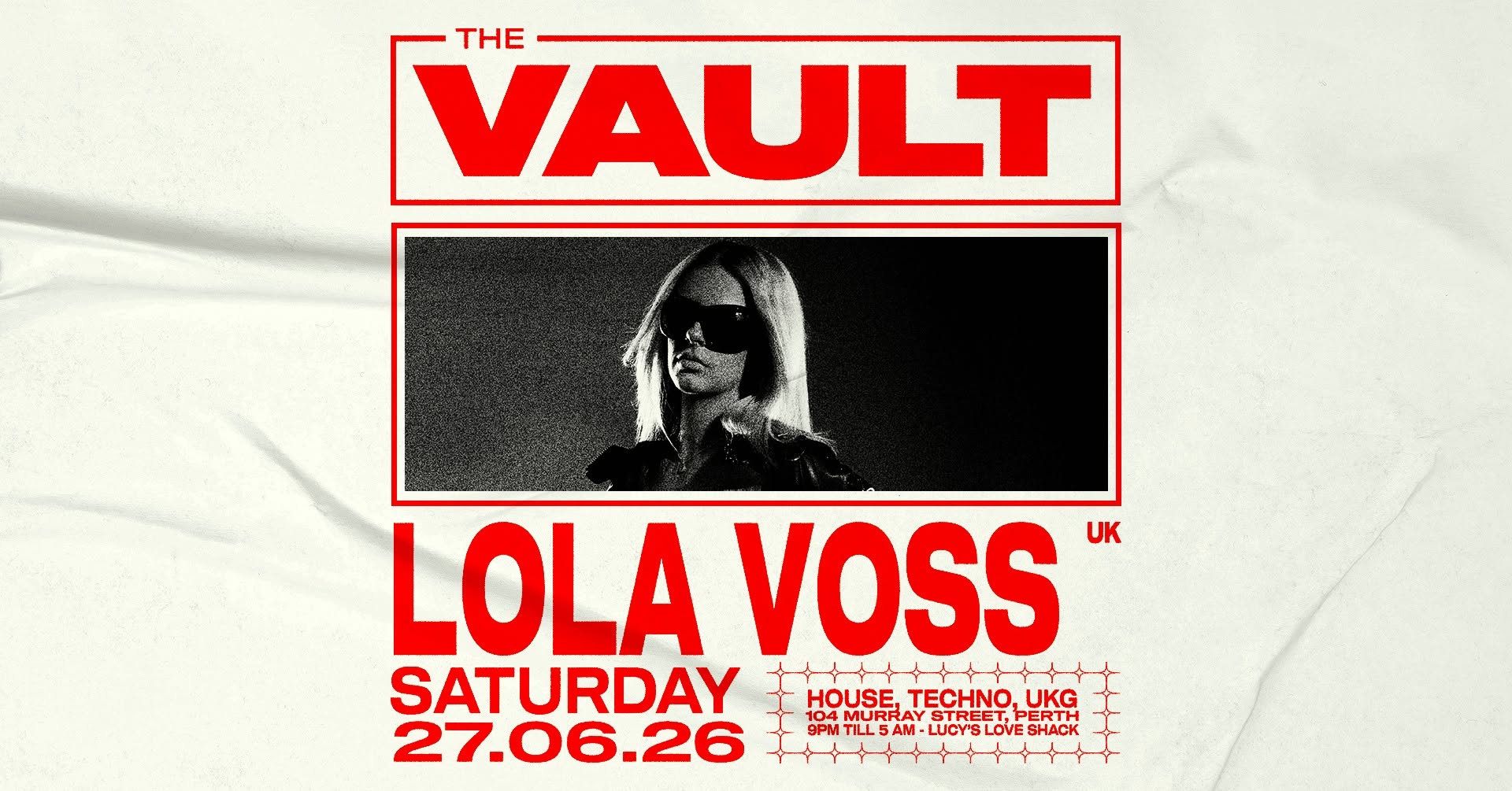 The Vault | Saturdays ft. Lola Voss (AUS) poster