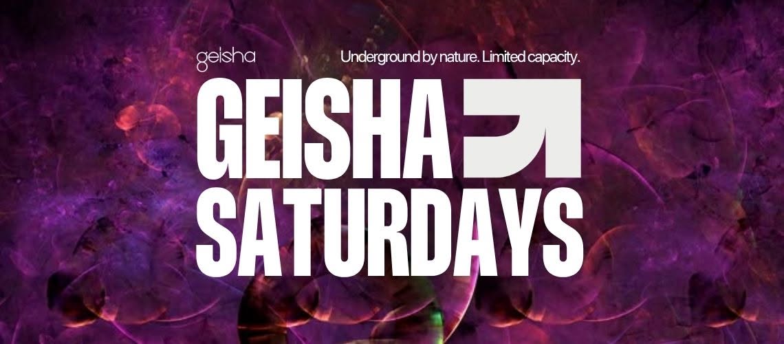 GEISHA SATURDAYS: ROVY RUSH poster