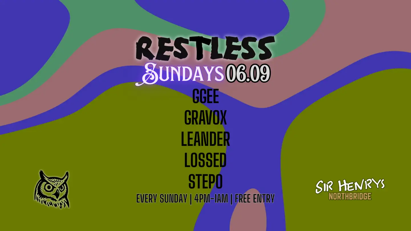 RS129: Restless Sundays poster