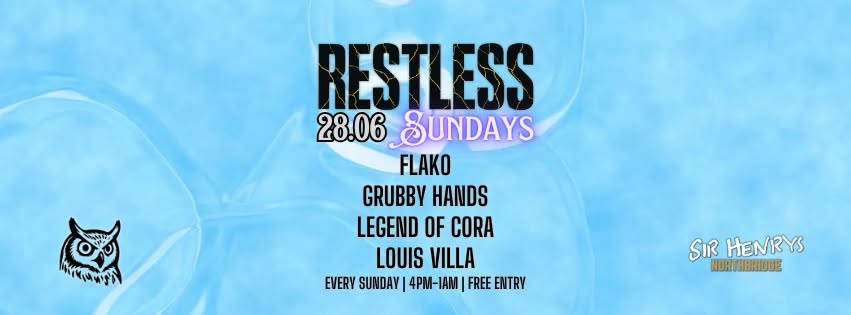 RS119: Restless Sundays poster