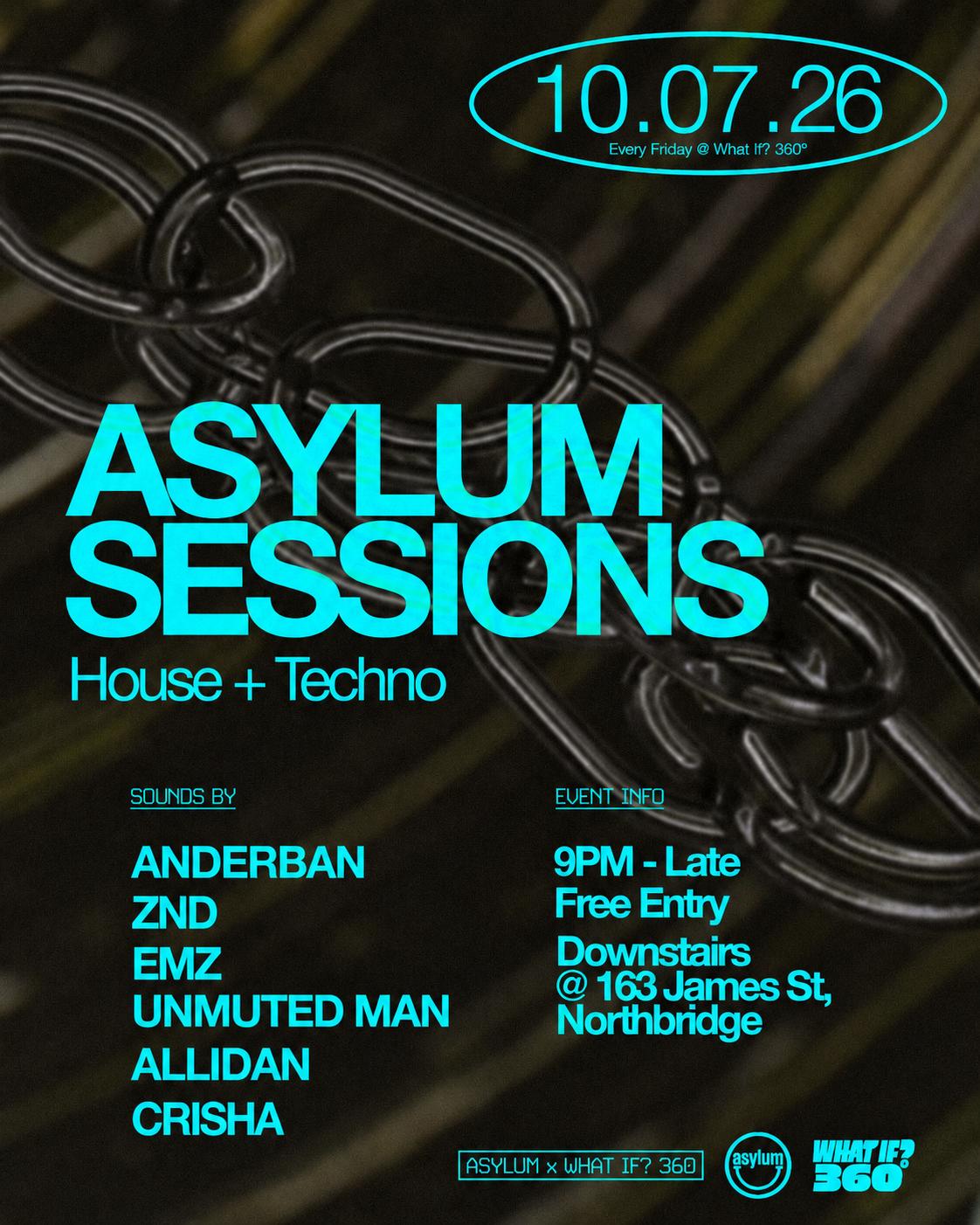 Asylum Sessions poster