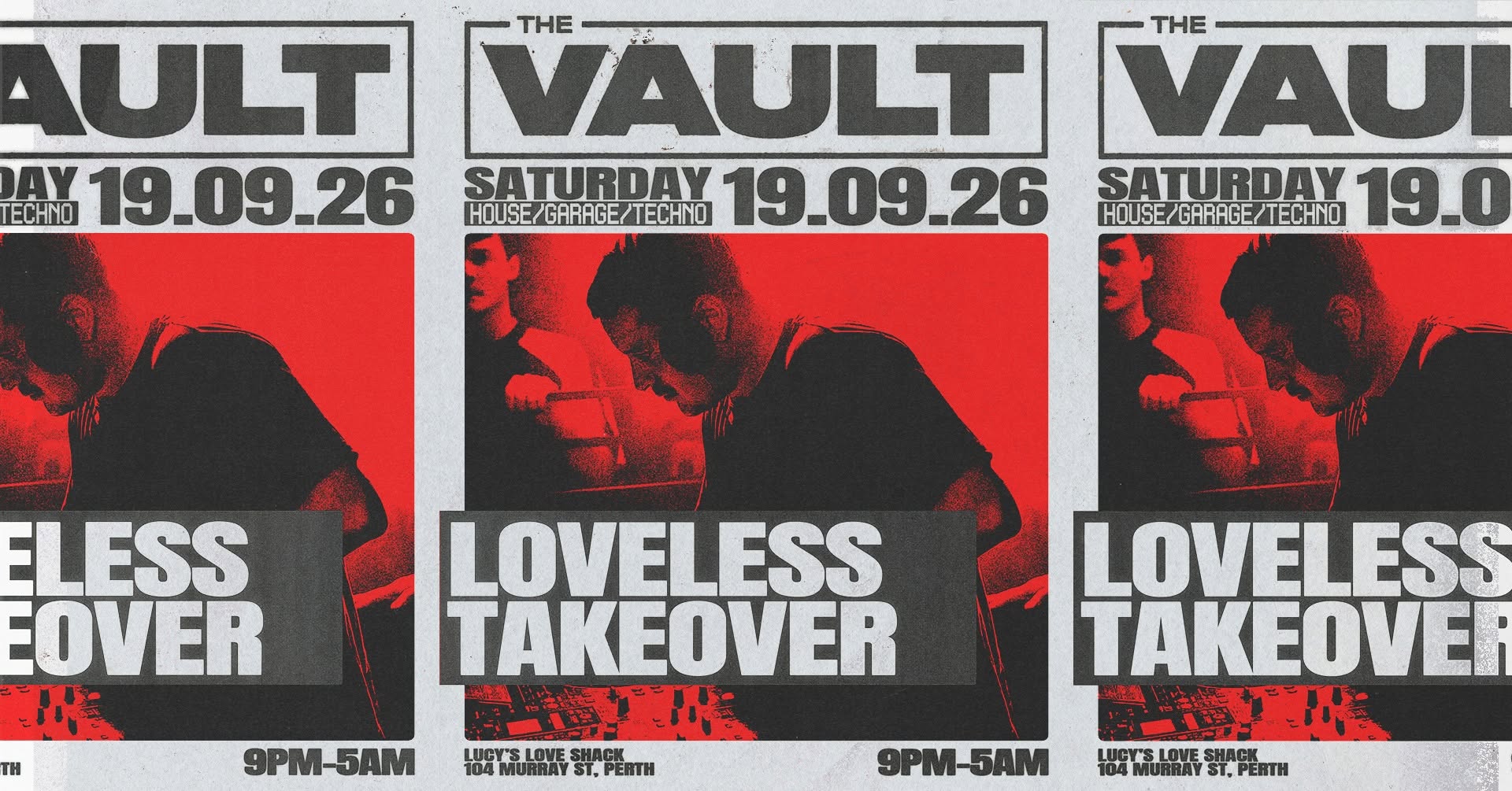 The Vault | Saturdays ft. Loveless Takeover poster
