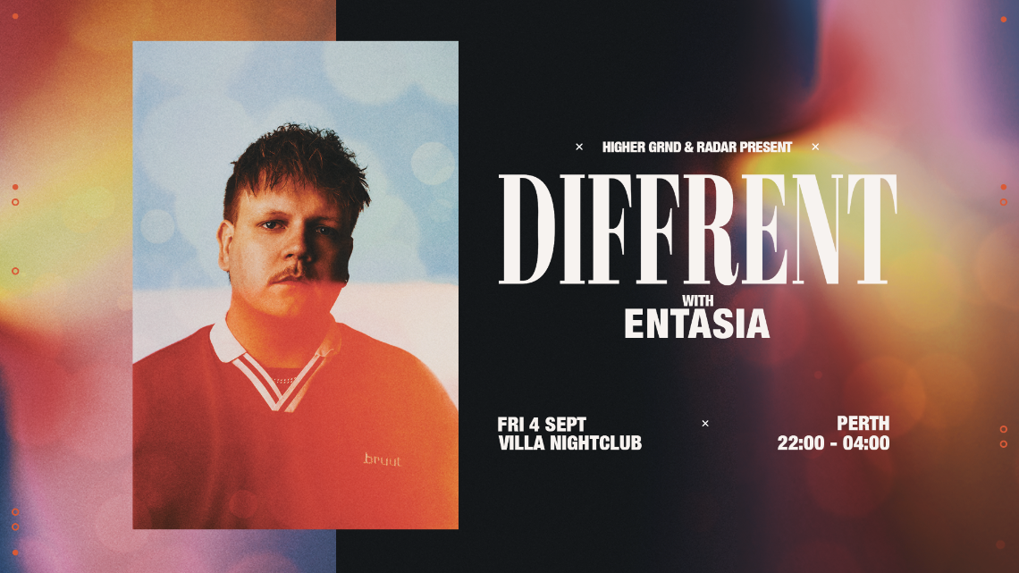 Higher Grnd & Radar pres. Diffrent & Entasia poster