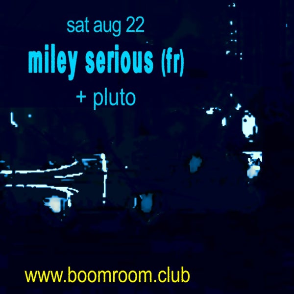 Miley Serious (FR) + Pluto poster